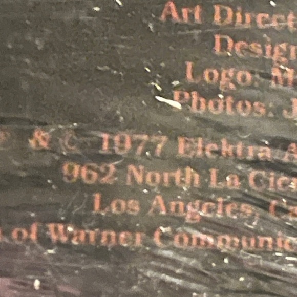 Eddie Rabbitt Self Titled 1977 LP Vinyl Record. Near Mint - Picture 4 of 8